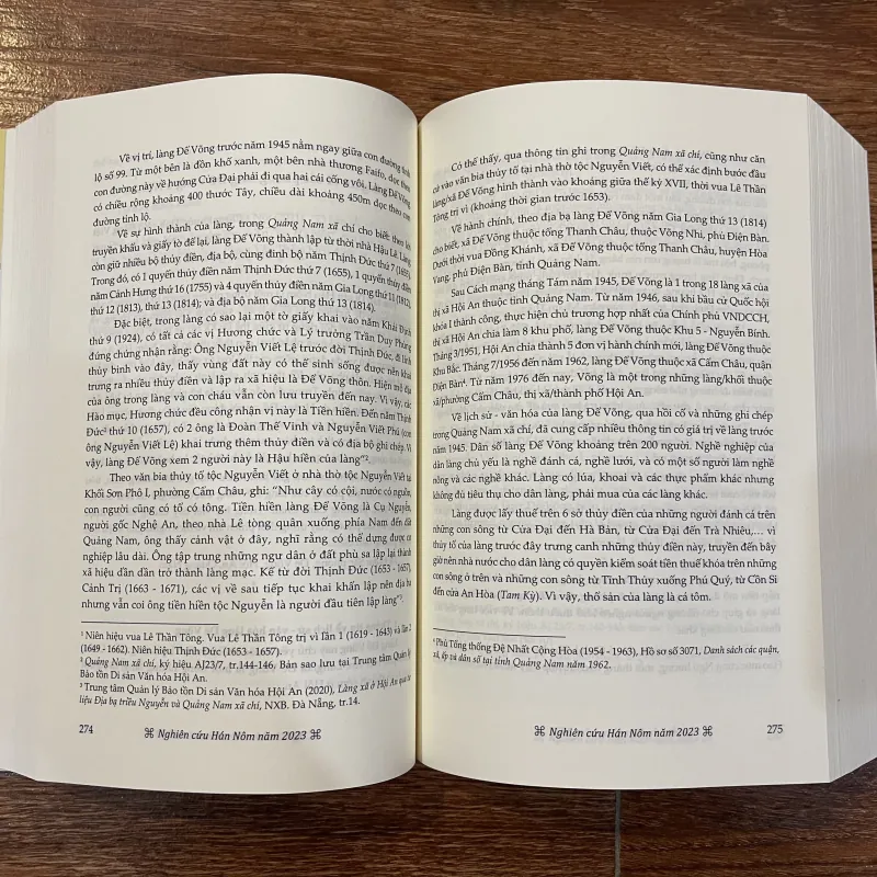 Nghiên cứu Hán Nôm năm 2023 971586
