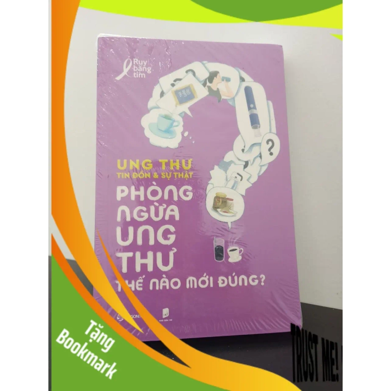 (TẶNG BOOKMARK) (Combo 2 Cuốn) Ung Thư - Tin Đồn Và Sự Thật Ruy Băng Tím New 100% ASB2302 937624