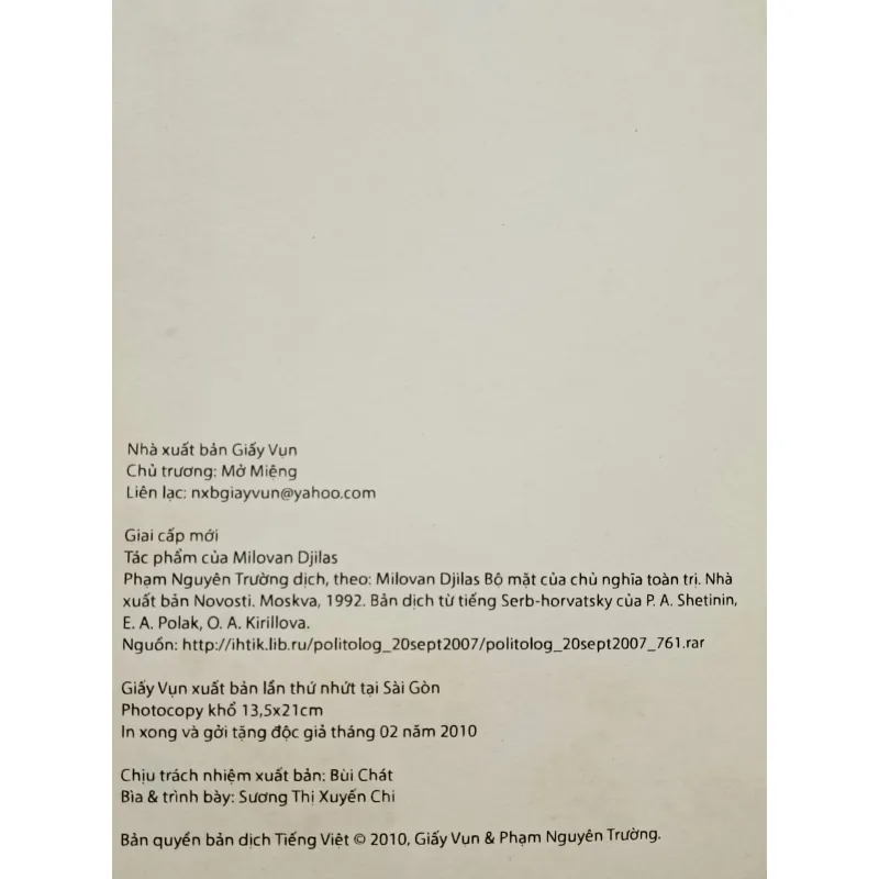 Giai cấp mới (Djilas) 932833