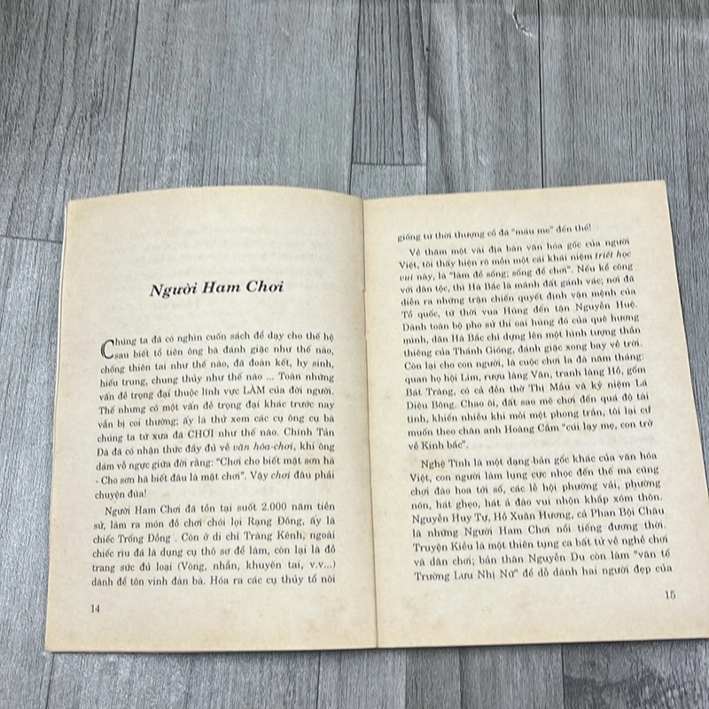 Người ham chơi- Hoàng Phủ Ngọc Tường. 2a2 521792