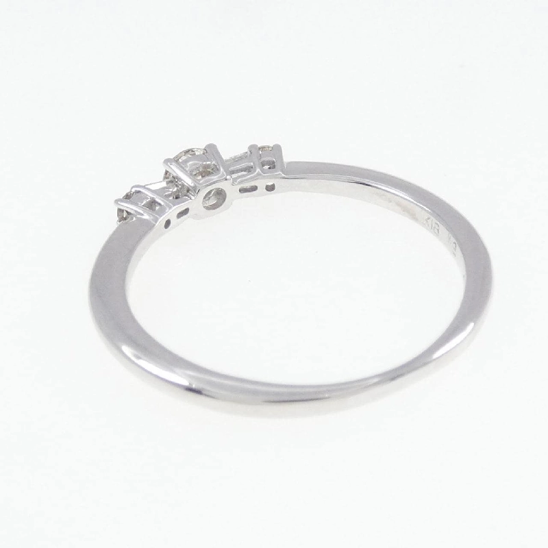 Nhẫn kim cương K18WG 0.22CT 673306