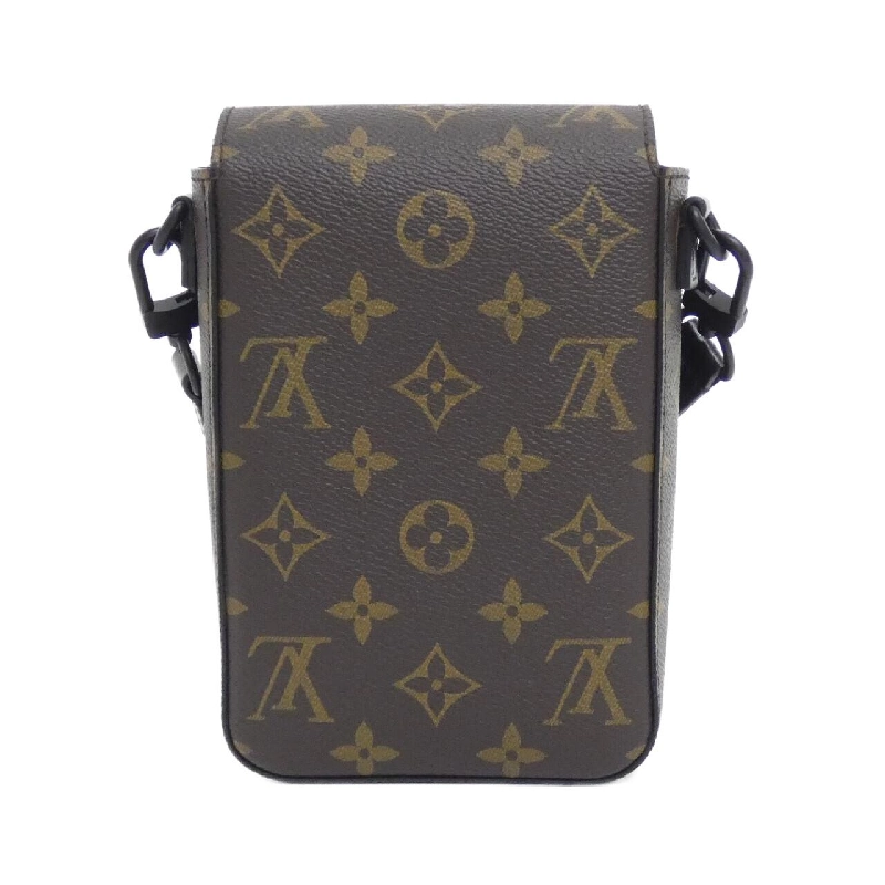 Túi đeo vai Louis Vuitton Monogram Macassar S-Lock Vertical Wearable Wallet M81522 - Hàng hiệu Chính hãng 768236