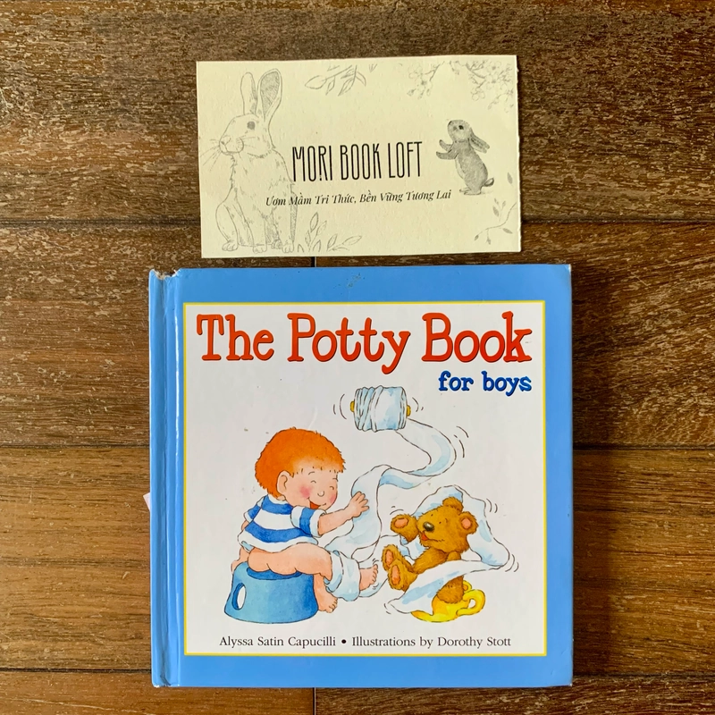 Sách tranh tiếng anh The Potty Book for Boys, Used, Bìa cứng 478669
