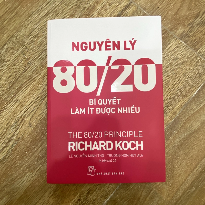 Sách Nguyên lý 80/20 như mới  228873