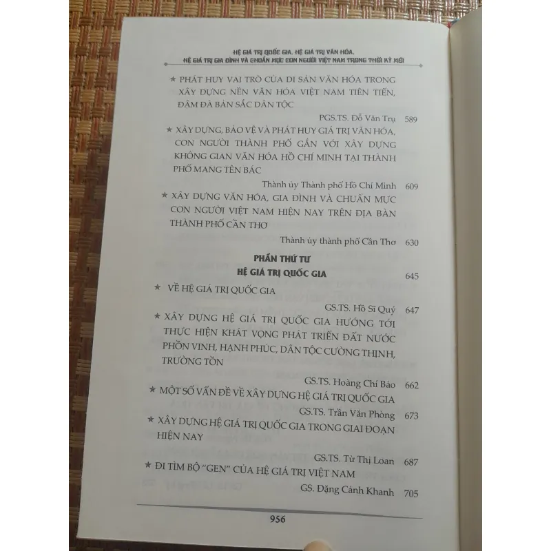 HỆ GIÁ TRỊ QUỐC GIA HỆ GIÁ TRỊ VĂN HÓA... 752488