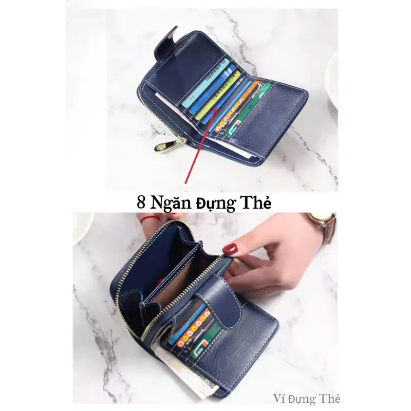 Ví Nữ Cầm Tay Mini Nhiều Ngăn Đựng Thẻ TTWN BEAR 575139