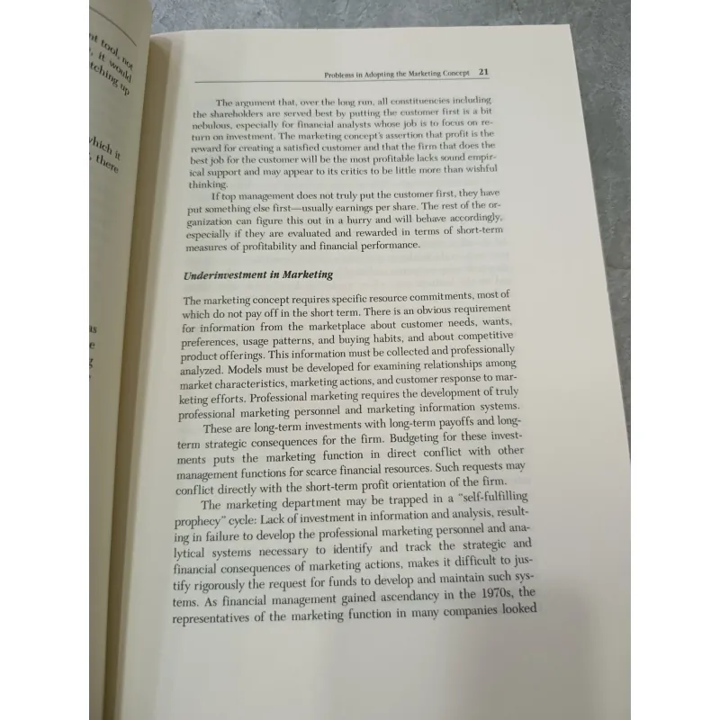 MARKET-DRIVEN MANAGEMENT - QUẢN LÝ THEO ĐỊNH HƯỚNG THỊ TRƯỜNG 577689