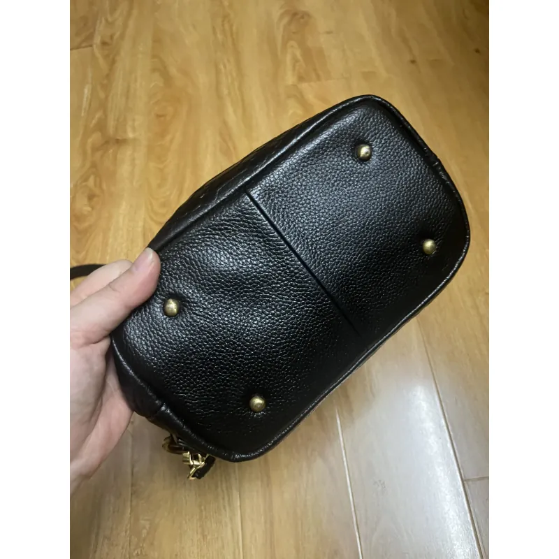 Balo nữ mini 20x25x12 da thật 2hand 996736