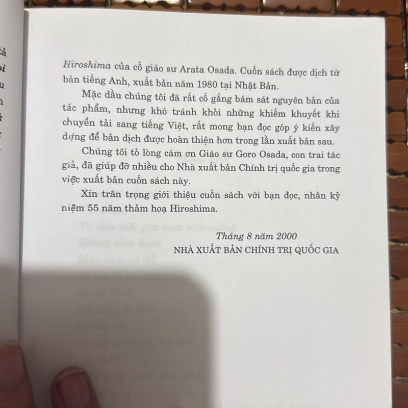 Tiếng gọi của trẻ em Hiroshima 532490