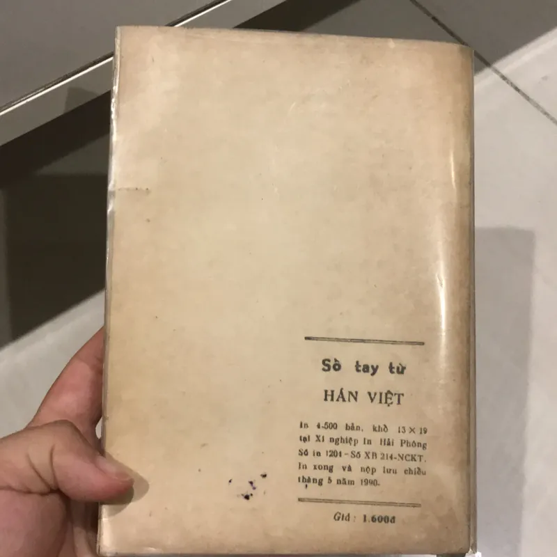 SỔ TAY TỪ HÁN VIỆT (Xb 1990) 683412