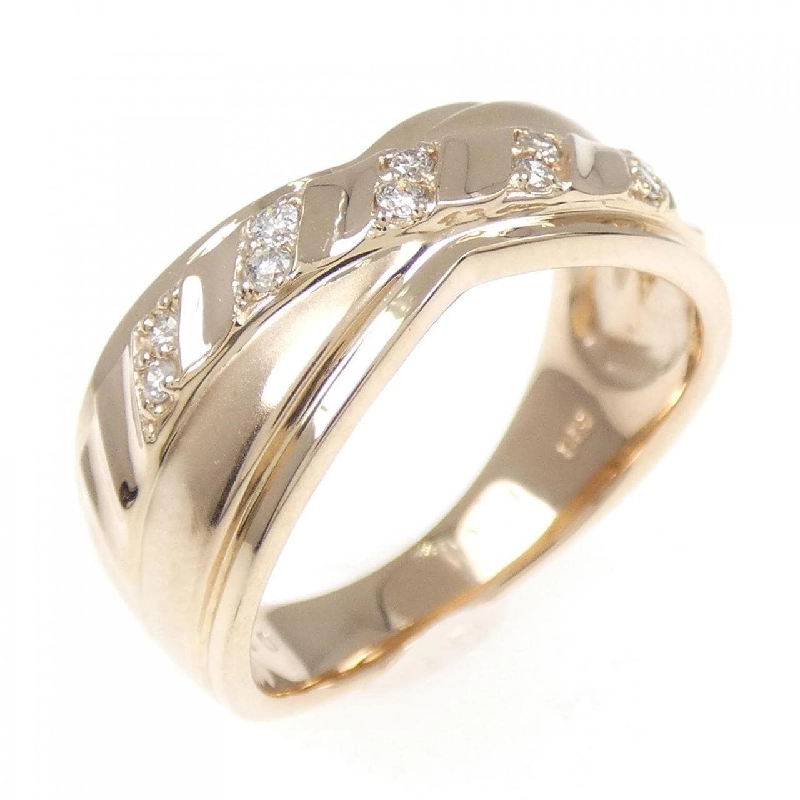 Nhẫn kim cương K18PG 0.10CT 672447