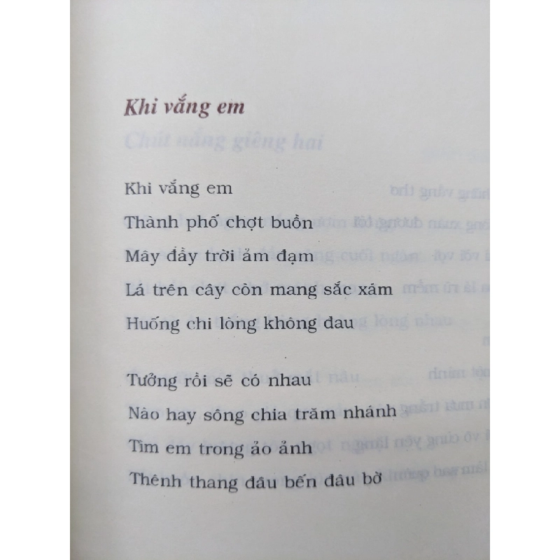 Chia tay một dòng sông - Lê Nhược Thuỷ 124418