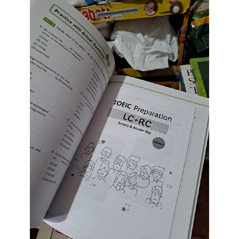 Toeic Preparation LC+RC Volume 2 mới 90% có CD HCM0808 529037