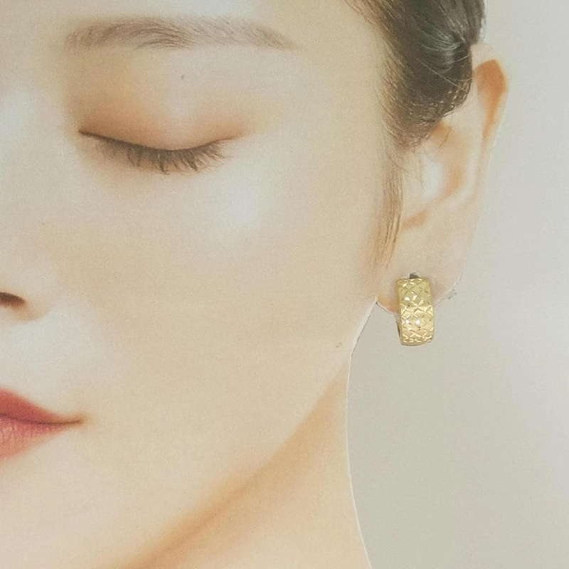 K18YG Bông tai - Hàng hiệu Authentic 864400