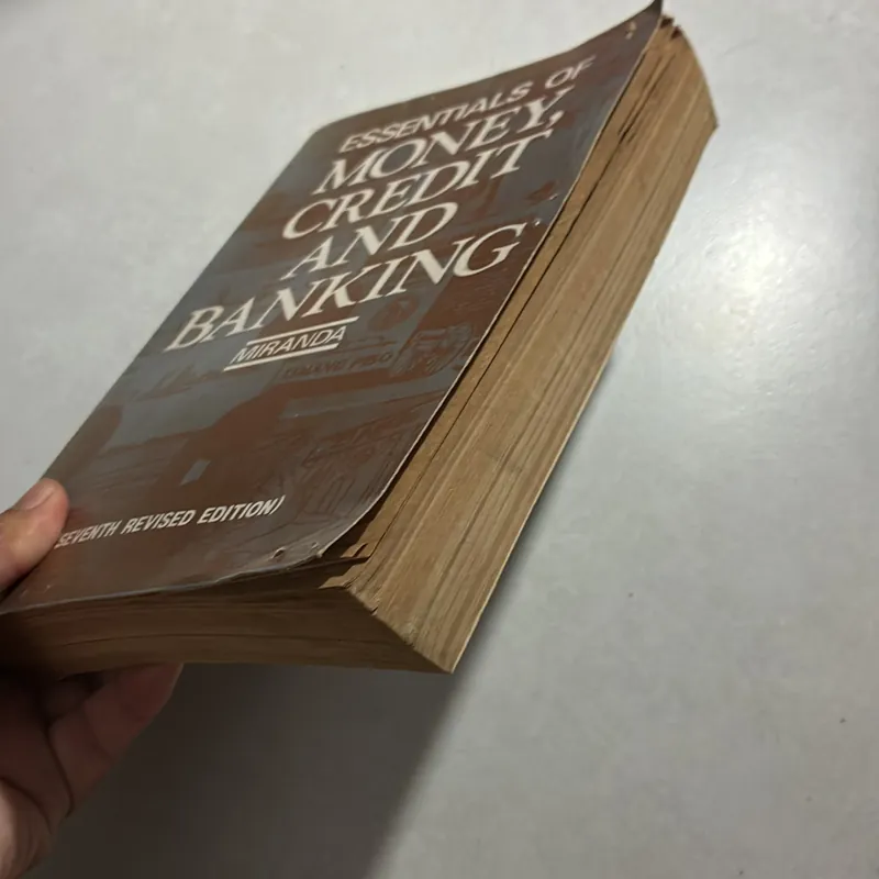 Essentials of Money, Credit and Banking 728542