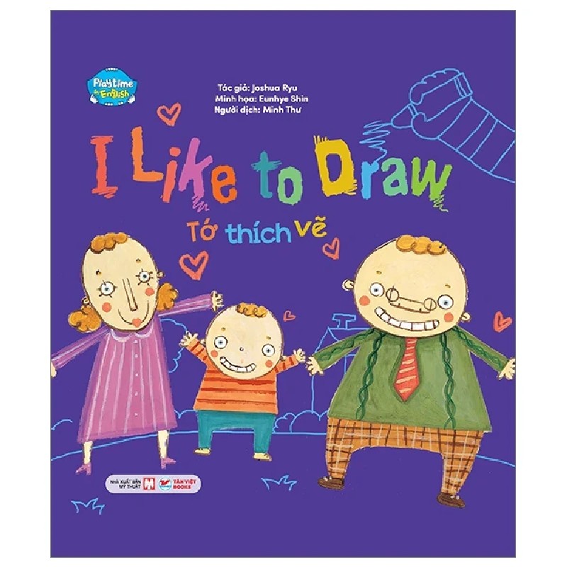 Playtime In English - Level 3 - I Like To Draw - Tớ Thích Vẽ - Joshua Ryu, Eunhye Shin 187824