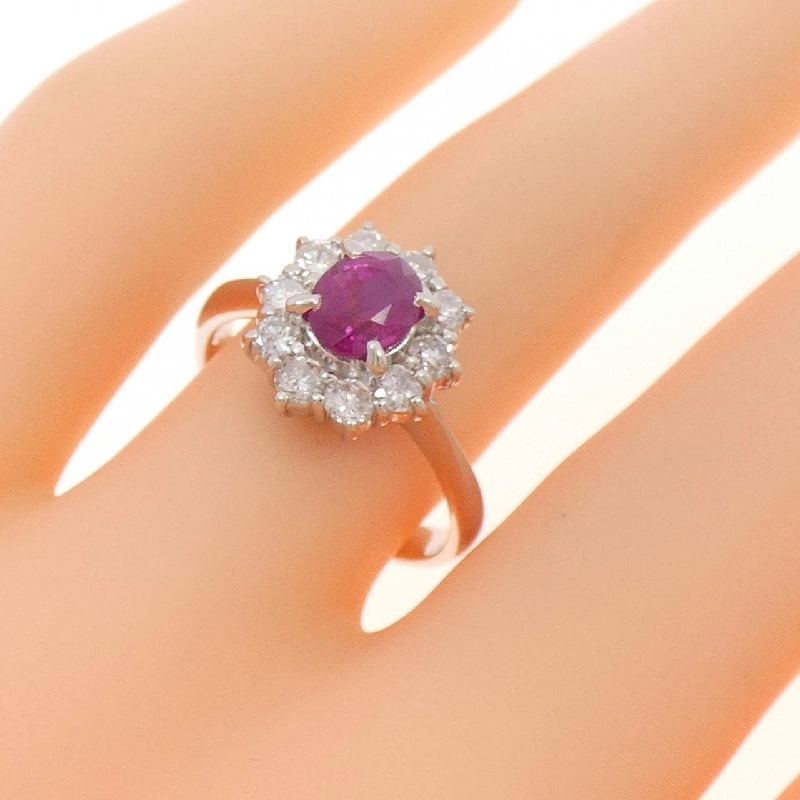 Nhẫn Ruby PT900 1.06CT 666122