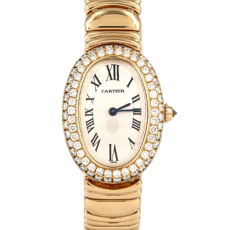 Cartier Baignoire SM YG/2D WB508951 YG Quartz - Hàng hiệu Authentic 876355