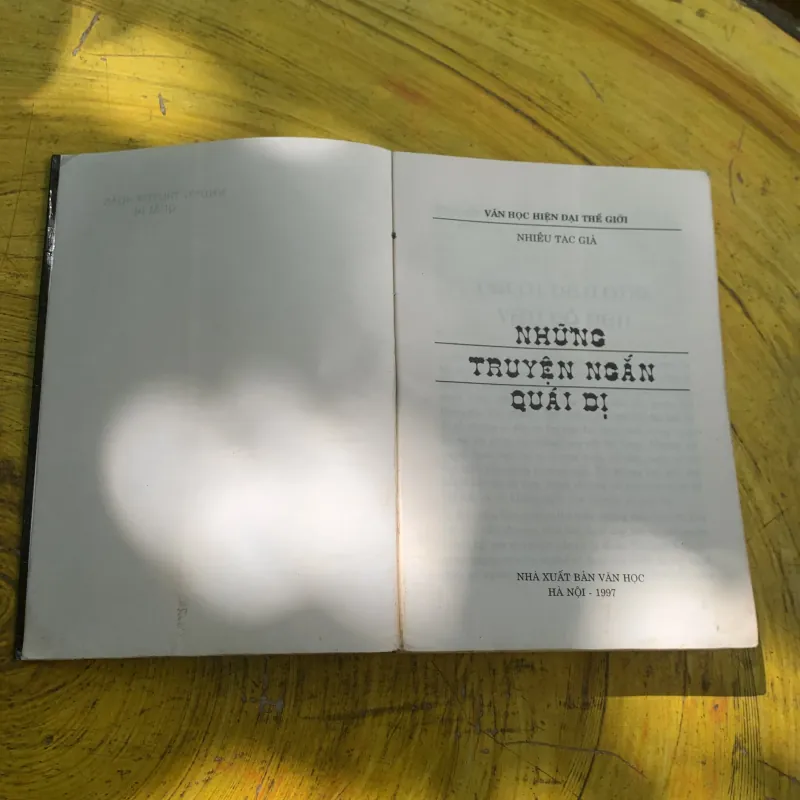 NHỮNG TRUYỆN NGẮN QUÁI DỊ - nhiều tác giả 747766