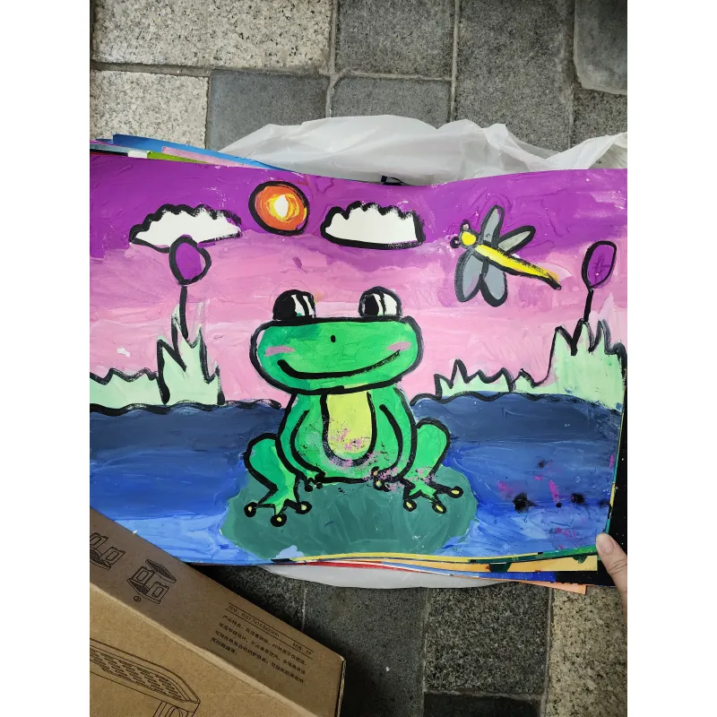 Combo 25 bức tranh vẽ acrylic về phong cảnh 799924