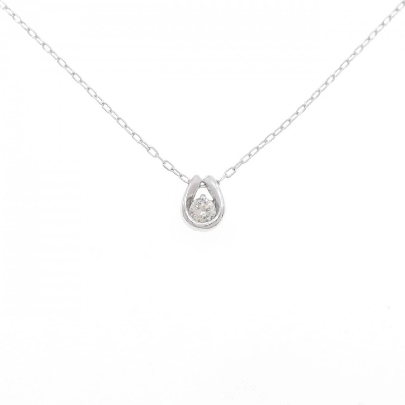 K18WG Dây chuyền kim cương 0.1CT - Hàng hiệu Authentic 860539