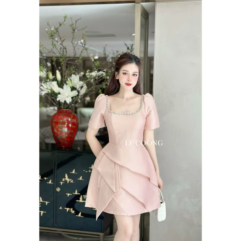 Đầm dự tiệc dáng ngắn 509664