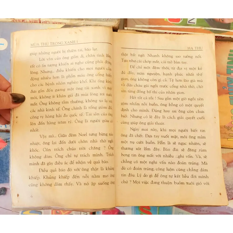 Tiểu thuyết lãng mạn Việt Nam MÙA THU TRONG XANH (Hạ Thu) 782363