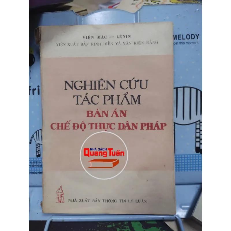Sách: Nghiên cứu tác phẩm Bản án chế độ thực dân Pháp (A3) - Tác giả: Viện Mác Lê Nin 689939