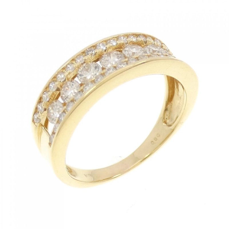 Nhẫn kim cương K18YG 0.80CT 673532