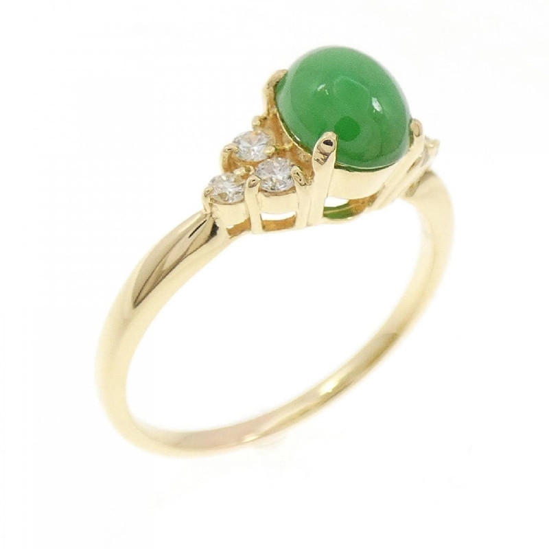 Nhẫn Ngọc Bích K18YG - Hàng hiệu Chính hãng 847677