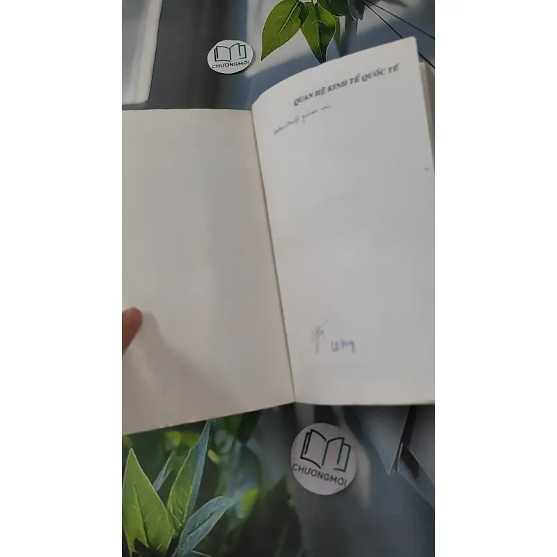 Quan hệ kinh tế quốc tế - GS. TS. Võ Thanh Thu 1018830