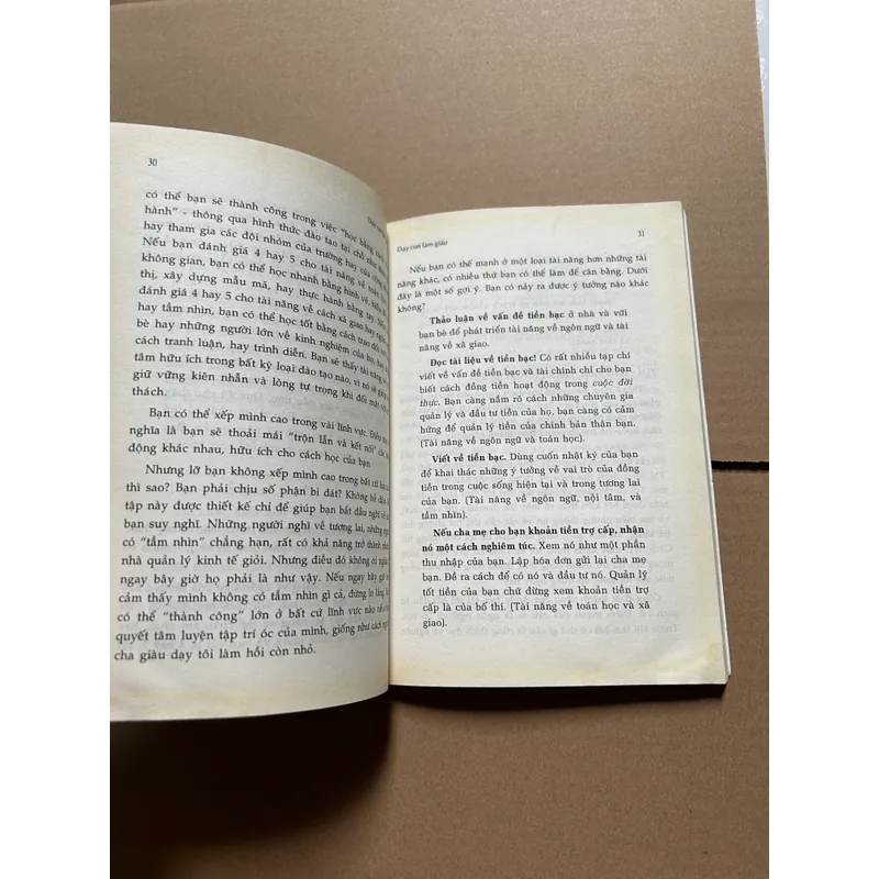 Dạy con làm giàu tập IX những bí mật về tiền bạc - điều mà bạn không học được ở nhà trường 687955
