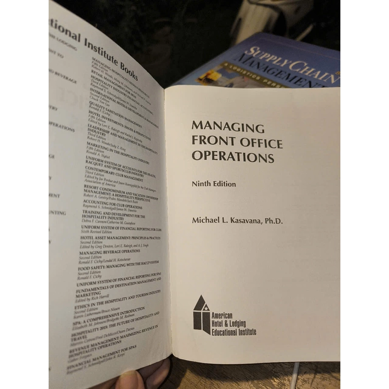 Managing Front Office Operations (9th Ed) - Michael Kasavana 363772