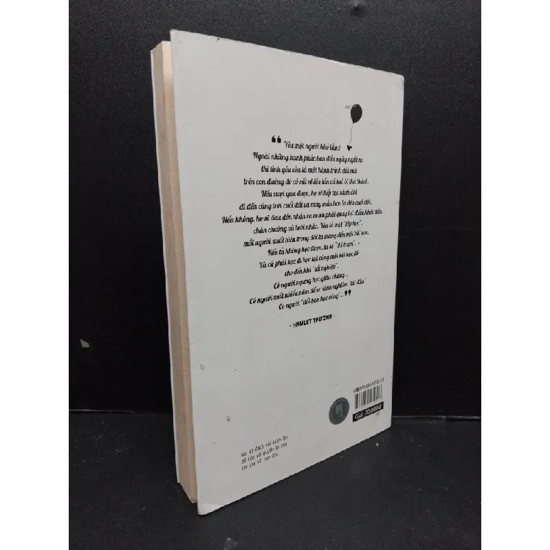 [Phiên Chợ Sách Cũ] Yêu Một Người Khó Lắm! - Hamlet Trương 0702 401871