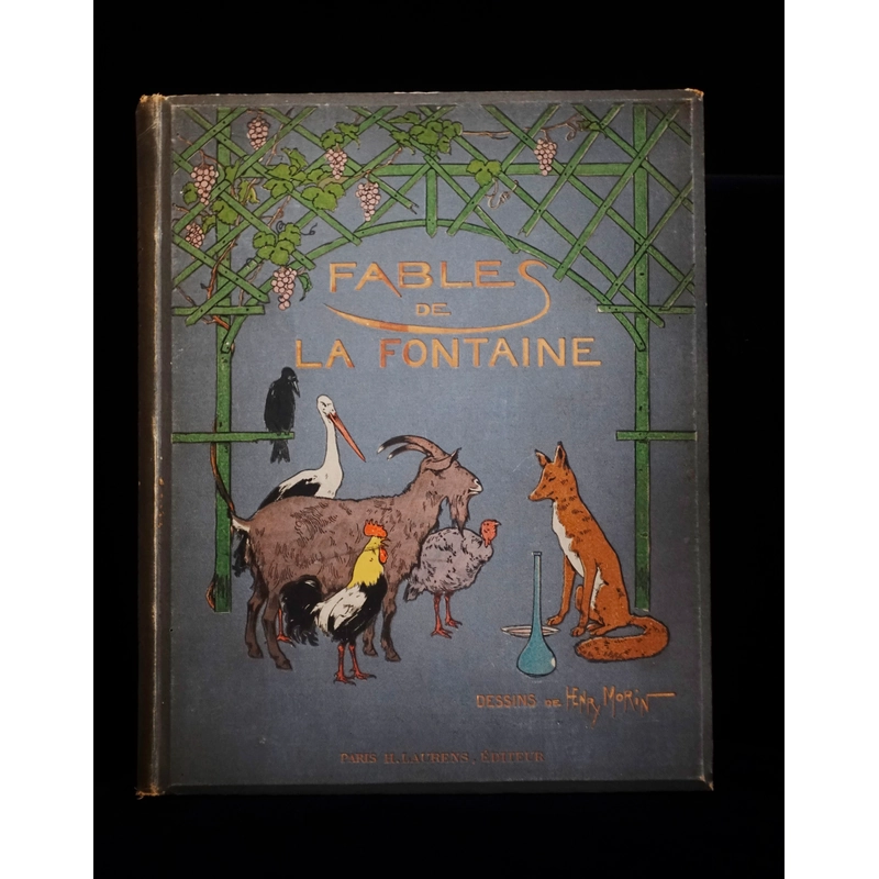 (1925) Fables De La Fontaine (Ngụ ngôn La Fontaine)  - Illustrations de Henry Morin 279540