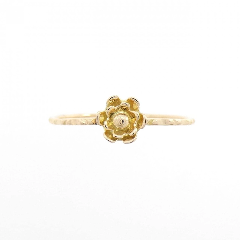 Nhẫn hoa K18YG/K18PG - Hàng hiệu Authentic 853632