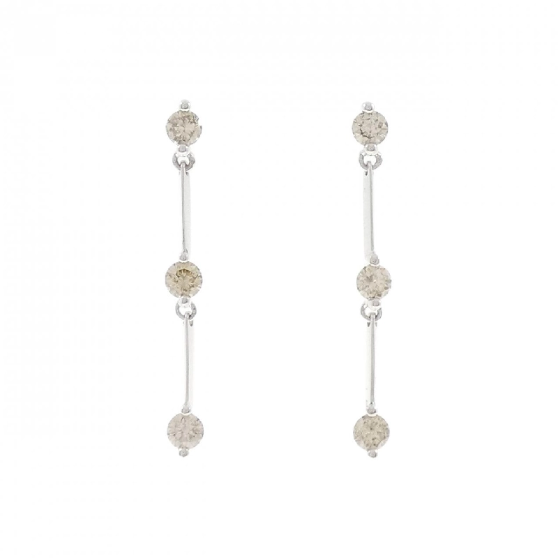 Bông tai kim cương K18WG 1.00CT - Hàng hiệu Chính hãng 867425