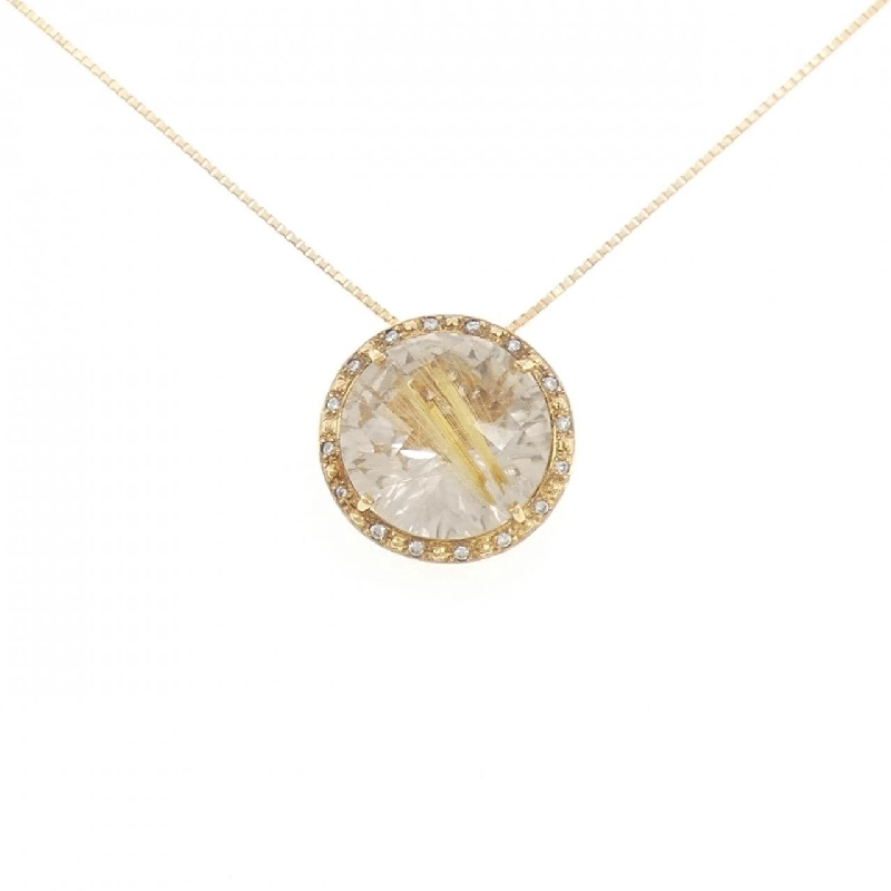 K18YG Thạch anh rutile - Hàng hiệu Authentic 863694