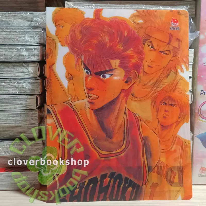 50K/tập - Truyện Tranh Slam Dunk Tập 9 (1 Bìa Áo) + clearfile 754801