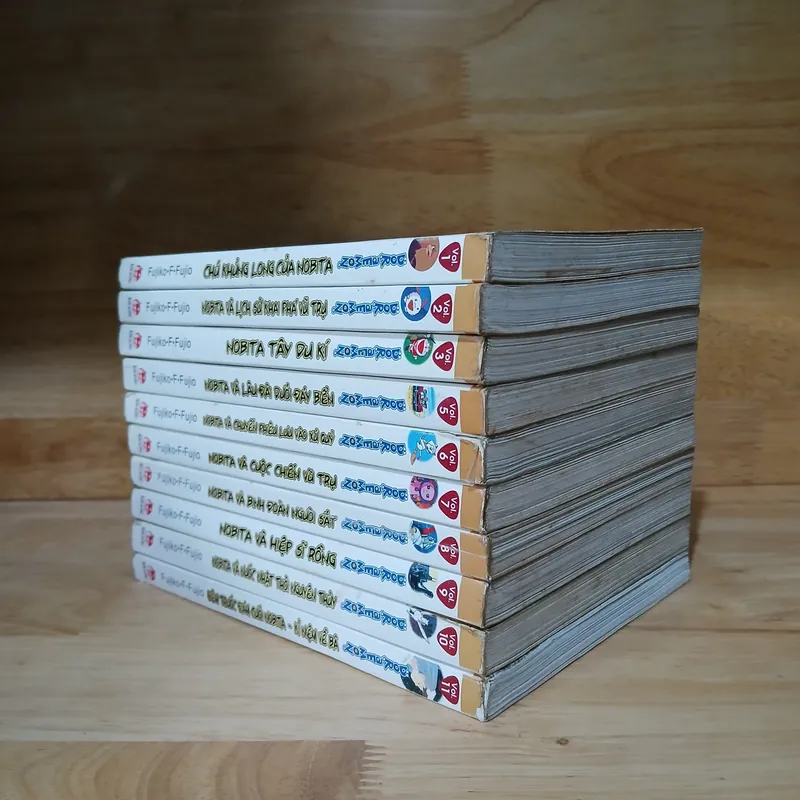 Tranh Truyện Màu Doraemon (10 Cuốn) - Fujiko.F.Fujio 590262