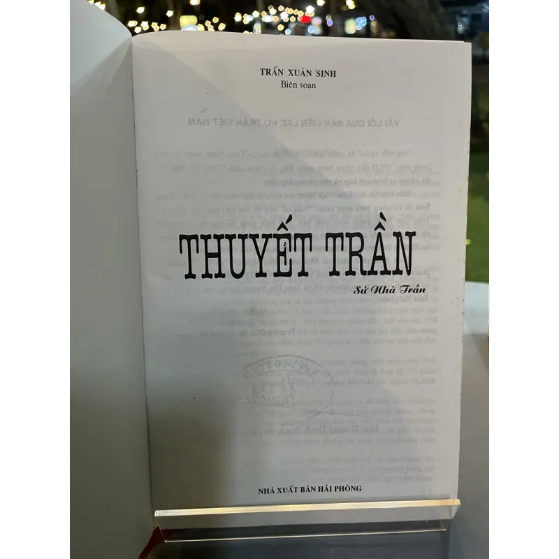 THUYẾT TRẦN- TRẦN XUÂN SINH 705010