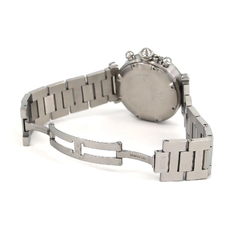 Cartier Pasha C Chronograph W31048M7 SS Automatic - Hàng hiệu Authentic 876733