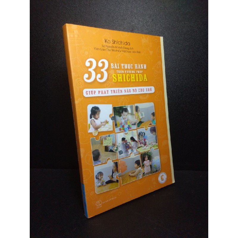 33 Bài Thực Hành Theo Phương Pháp Shichida - Giúp phát triển não bộ cho trẻ mới 90% bẩn bìa HCM0810 33529