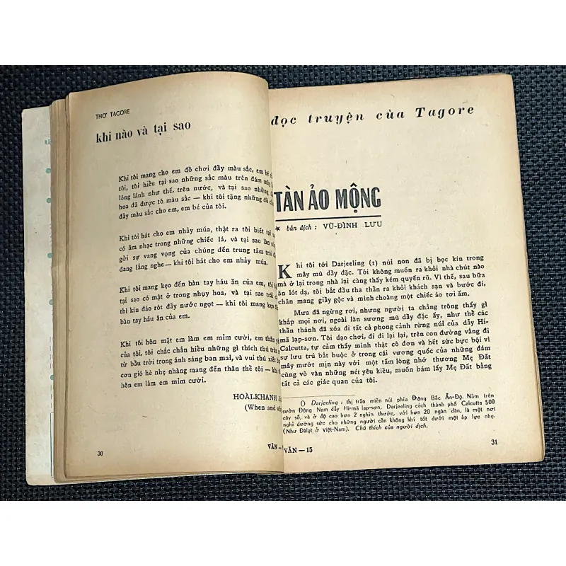 TAGORE- Tạp chí VĂN miền Nam trước 1975 993256