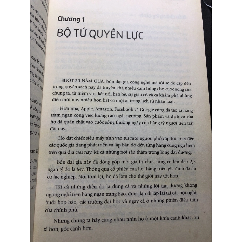 Tứ đại quyền lực 2018 mới 80% ố bẩn nhẹ Scott Galloway HPB2307 KINH TẾ - TÀI CHÍNH - CHỨNG KHOÁN 190569