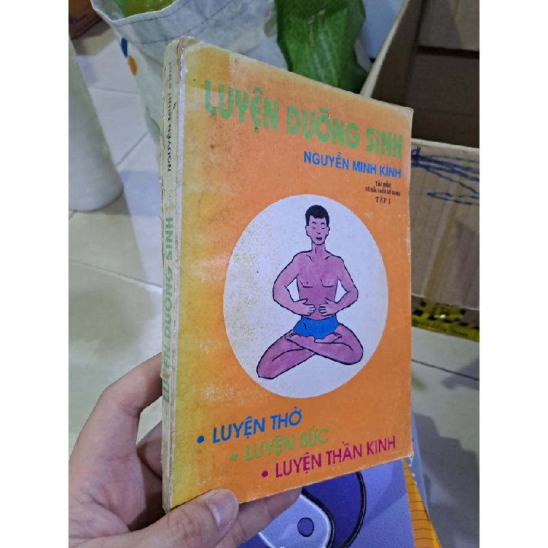 Luyện dưỡng sinh Nguyễn Minh Kính Tập 1: Luyện thở, luyện sức, luyện tinh thần 1991 HCM0308 SỨC KHỎE - THỂ THAO 524041