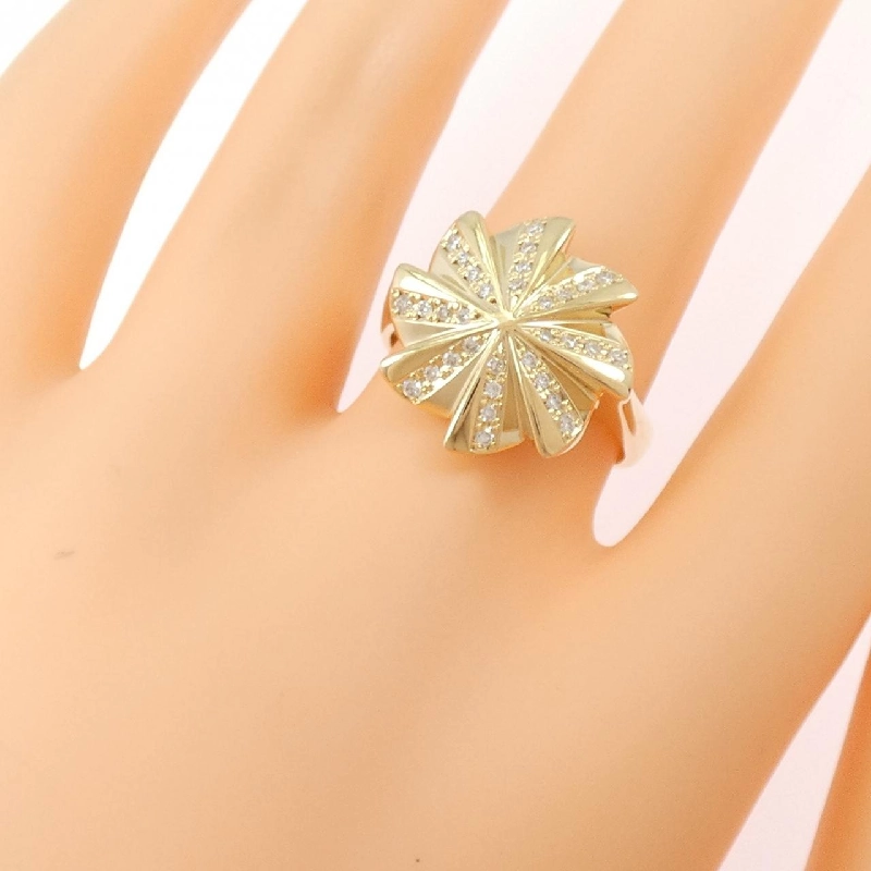 Nhẫn kim cương K18YG 0.224CT - Hàng hiệu Authentic 849001