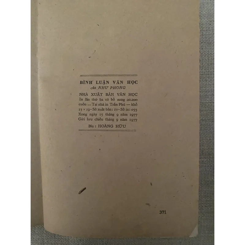 Bnb luận Văn học - Như Phong 1003879