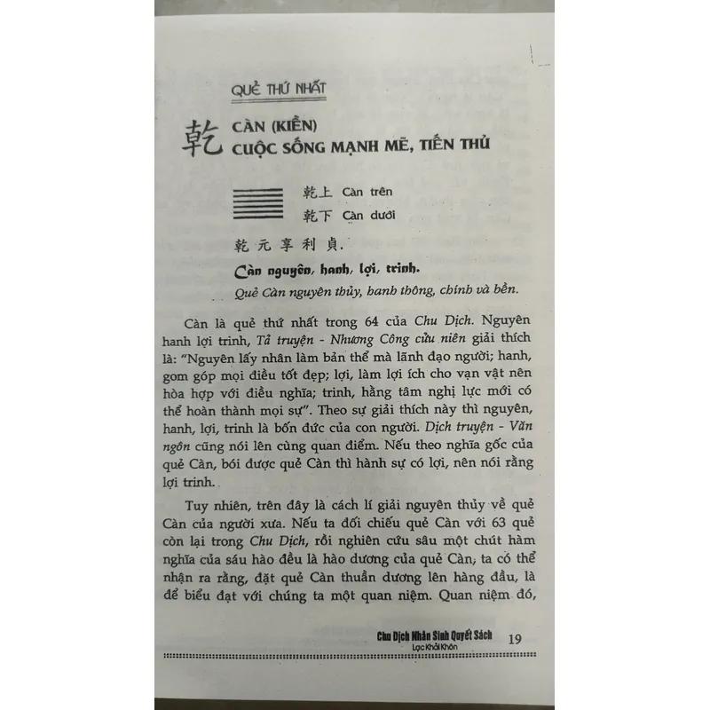 CHU DỊCH nhân sinh quyết sách chỉ nam 726766