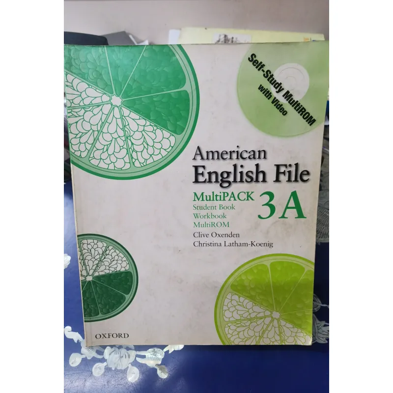 [Sách Tiếng Anh] American English file - Multipack 3A-Student Work book - Oxford  1002450